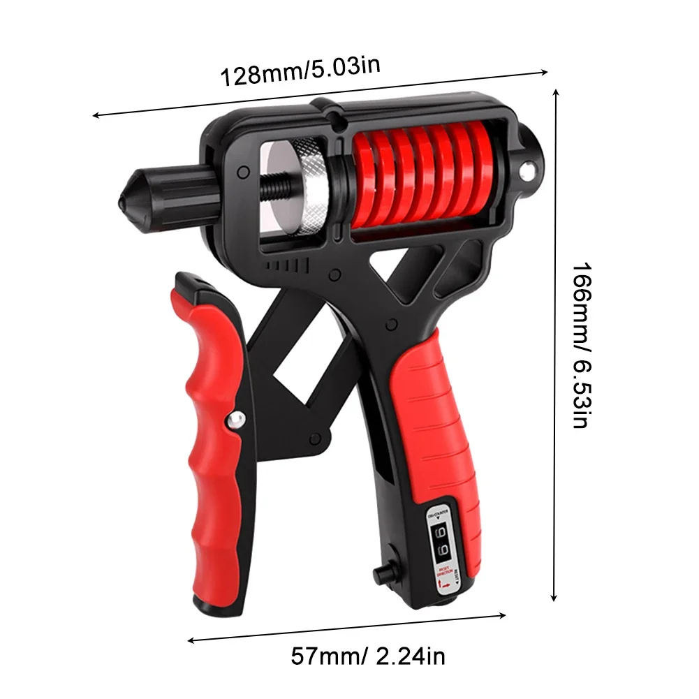 hand strengthener finger strength trainer finger trainer hand grip trainers hand grip exerciser hand trainer wrist exerciser hand exerciser Hand Grip Strengthener Adjustable Resistance 5-165KG for Wrists Fingers Hands