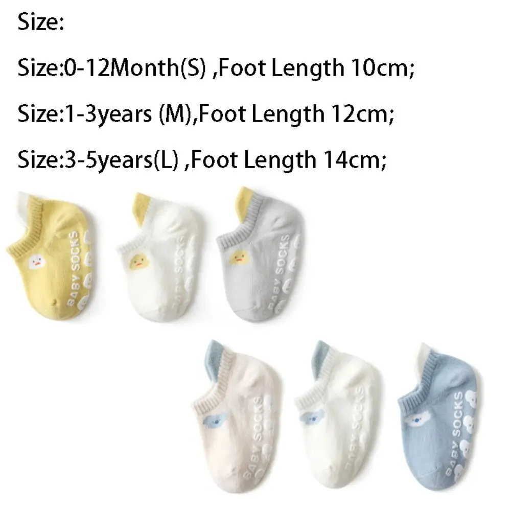 3Pairs/set Thin Newborn Baby Socks Solid Color Short Sock Toddler Socks Mesh Cotton Children's Socks Girls