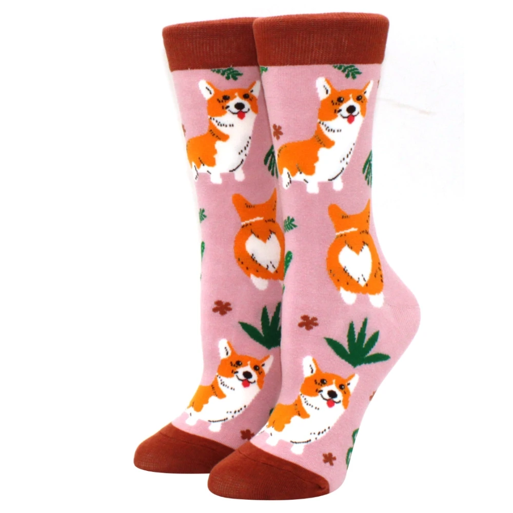 Kawaii Women's Harajuku Candy Color Crew Socks