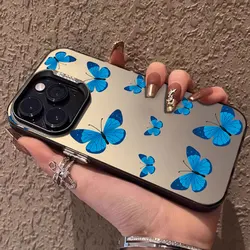 Luxury Shockproof Butterfly Candy Color Phone Case Cover for Redmi 13 4G 5G (BK-CYK0007)