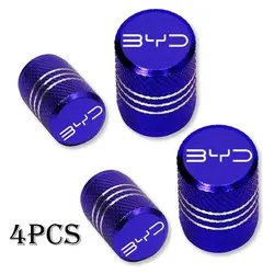4pcs Aluminum Wheel Tire Valve Cap Covers - Universal Car Accessories (Atto)