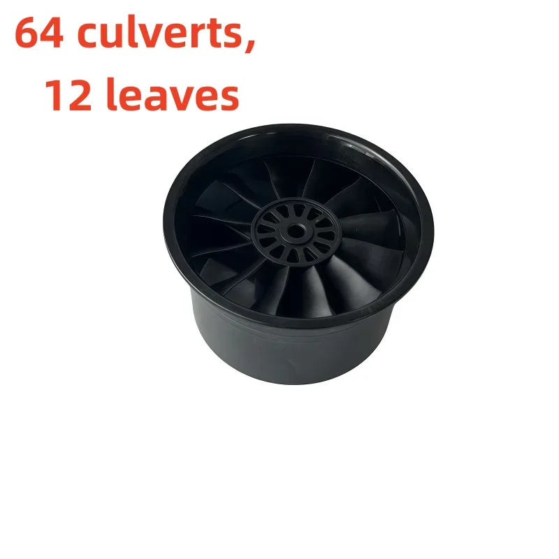 Kanalventilator 64 mm 70 mm 5-Blatt 12-Blatt ohne Motor für RC EDF Jet Flugzeuge Spielzeugteile – Detail 11