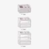 Desktop Storage Boxes With Draws for Vanity Skincare Cosmetics Organizer for Makeup Eyeshadow Brushes Lipstick Dresser Bathroom 5