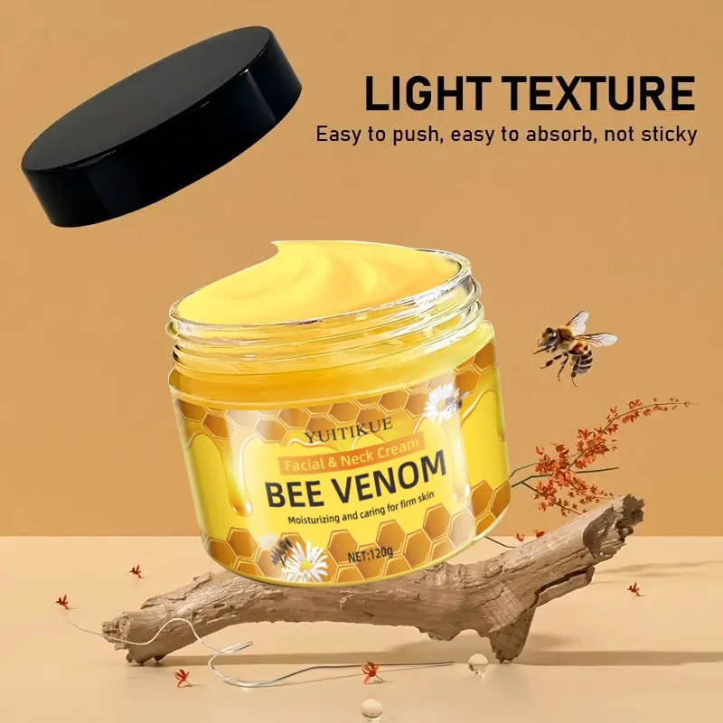 Bee venom face cream and neck cream, moisturizing and firming, brightening the complexion, suitable for all skin types