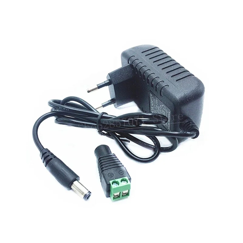 LED 스트립용 전원 공급 장치, DC12V 어댑터, AC100-240V 조명 변압기 출력, DC12V 2A