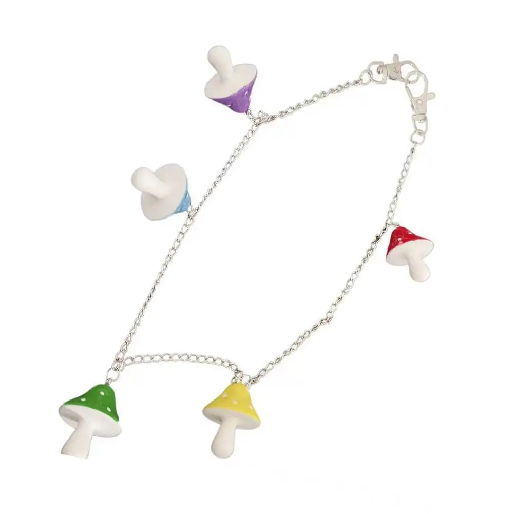 Cute Mushroom Pendant Keychain For Women Vintage Harajuku Punk Cool Waist  Pants Keychain Trendy Jewelry| | - AliExpress