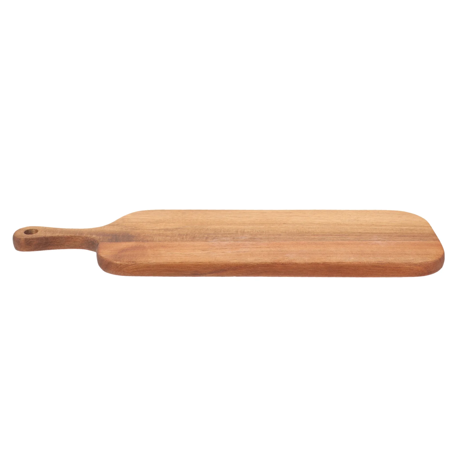 

Long-handled Acacia Wood Cutting Board Solid Household Wooden Creative Photo Props Serving Food Tray Pizza