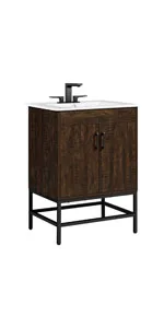 Bathroom Vanity with Ceramic Sink