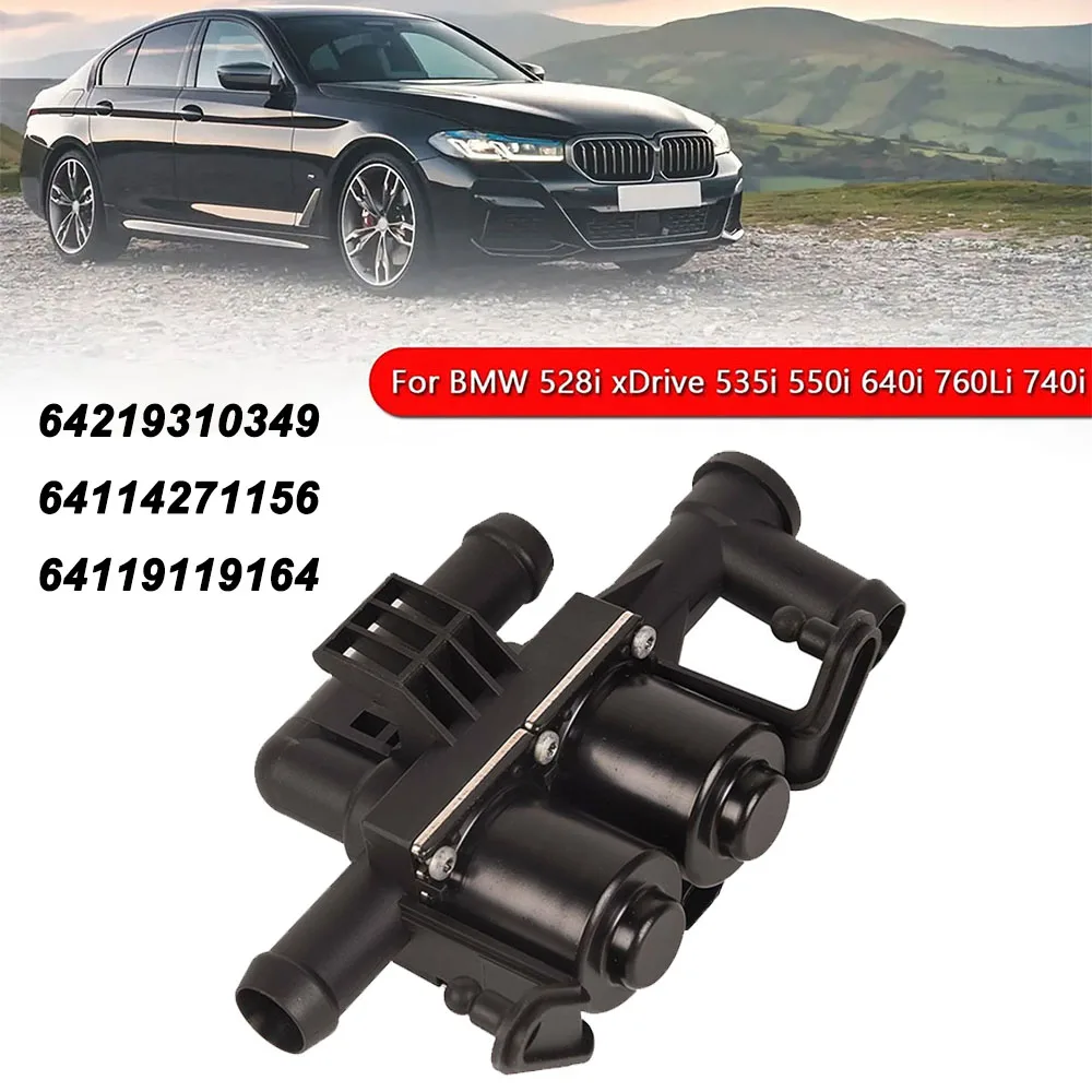 Heater Control Valve 64219310349 64114271156 64119119164 Heater Control Solenoid Valve for BMW 5 6 7 Series F07 F10 F11 F02 F04