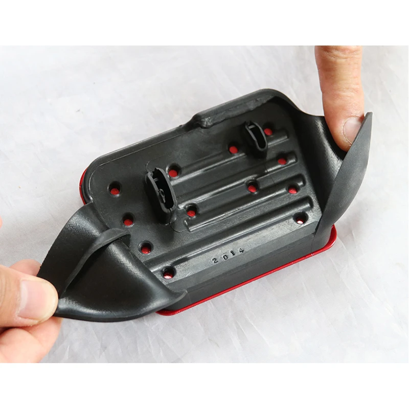 For Volkswagen VW T-ROC T ROC Aluminum Car Accelerator Brake Pedal Non-Slip Cover Protection Accessories