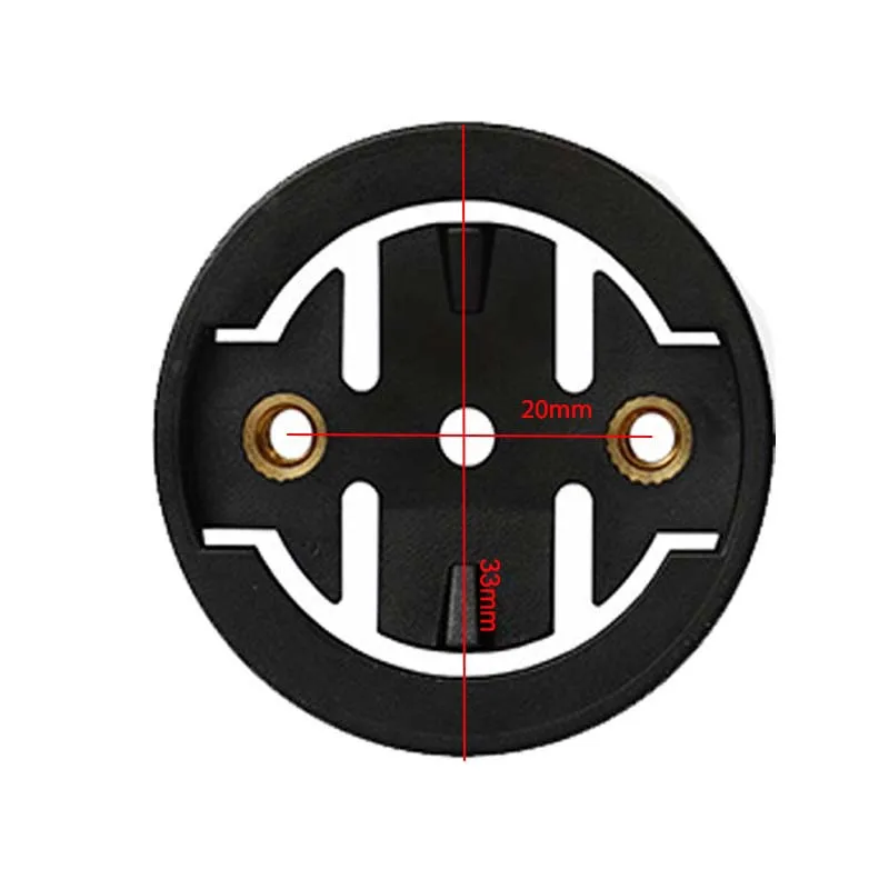 Ultraleicht Fahrrad Computer Halterung Feste Basis Männlichen Sitz Reparatur Teile Für GARMIN/Bryton Top Cap Adapter Fahrrad Zubehör – Detail 1