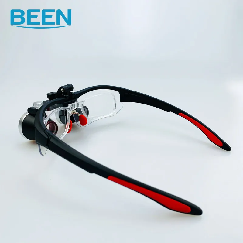 Dental Loupes Surgical magnifying glass Quick plug-in inner frame 2.5X 3.5X Working distance 420mm  German optical lens