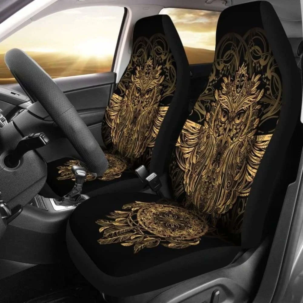 

Golden Owl Car Seat Cover (Set of 2) 174716,Pack of 2 Universal Front Seat Protective Cover
