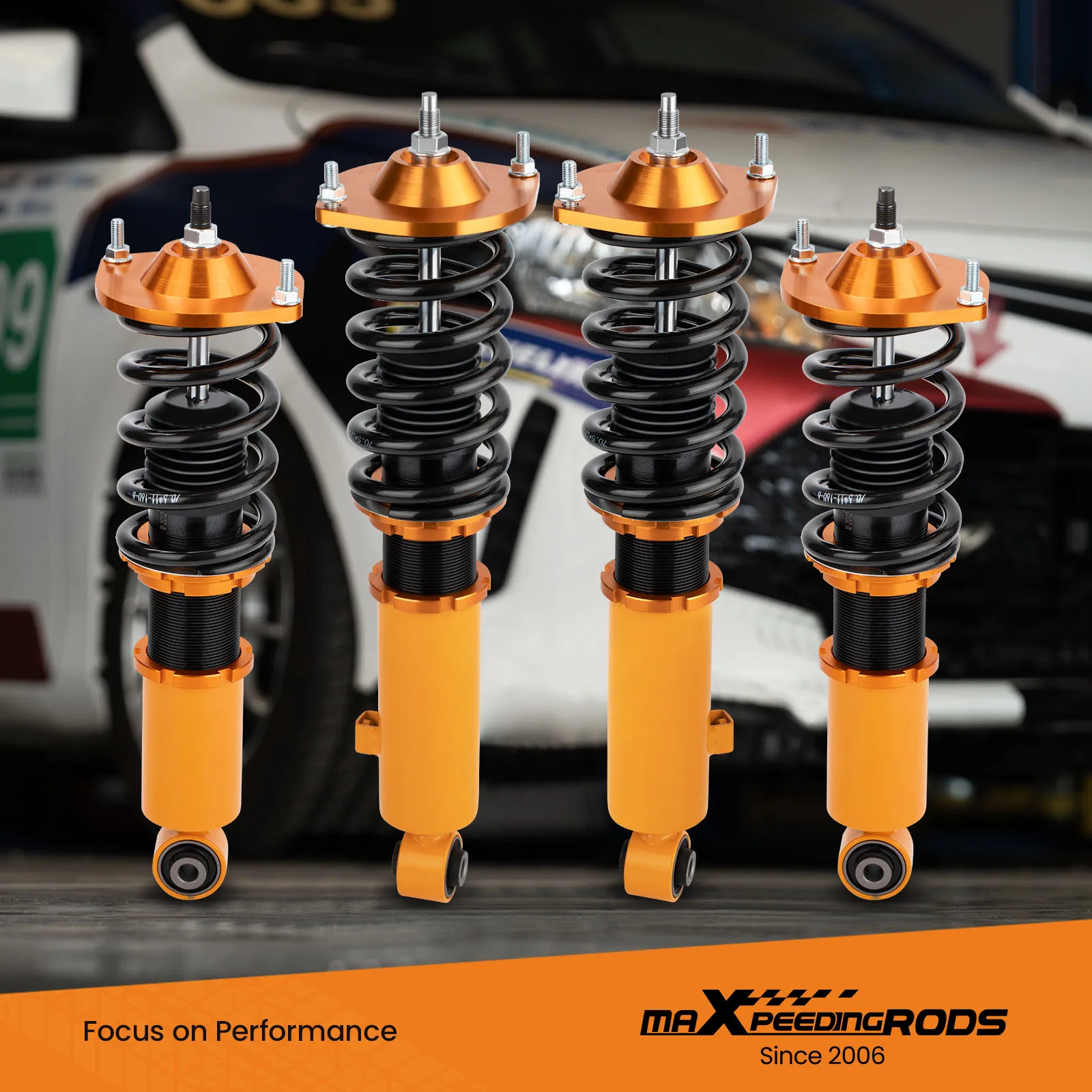 Coilover Shock Absorber For Mazda MX-5 NA 1.6L,1.8L 1989-1997 Height Adjustable Strut Absorber Shocks Absorber Springs