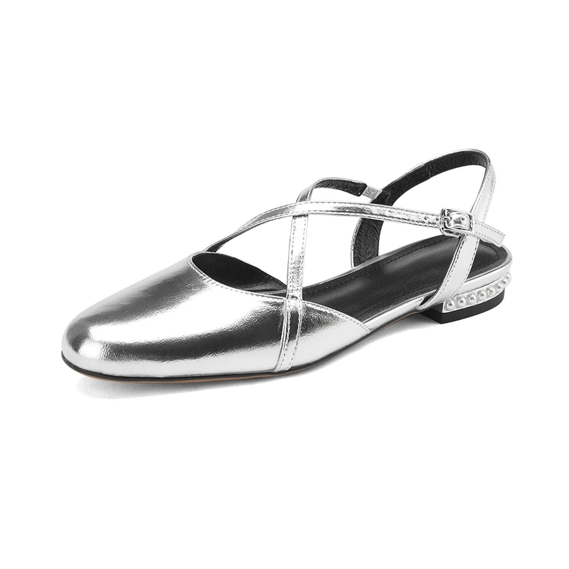 

Split Cow Leather Round Toe Low Heel Brand Mary Jane Shoes Young Lady Daily Wear Cross Buckle Strap Solid Fashion Women Pumps 40