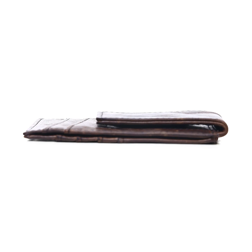 Leather card holder rfid Multiple card slots magnetic buckle dollar clip card holder wallet designer  Money Coin purses