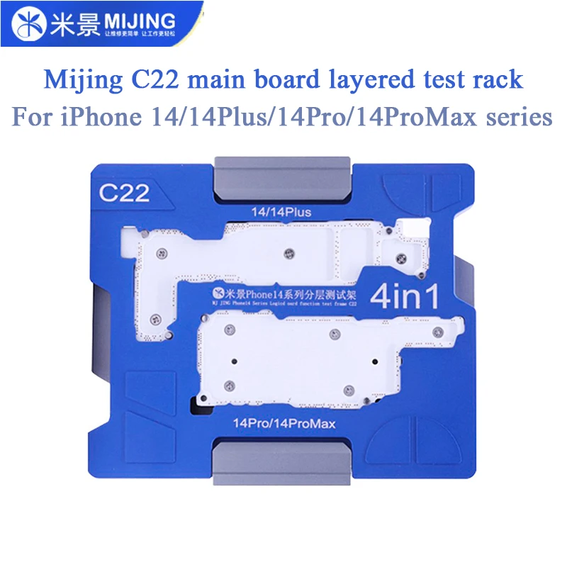 

MiJing C22 Motherboard Function Testing Fixture Logic Board for Phone 14 14Plus 14Pro 14Pro Max Upper/Lower Middle Frame Test