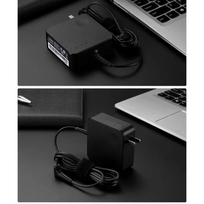 레노버 65W 20V-3.25A 노트북 전원 어댑터, 작고 얇고 둥근 입구, 2020/19/18 샤오신 에어 트렌드 7000-13/14/15용