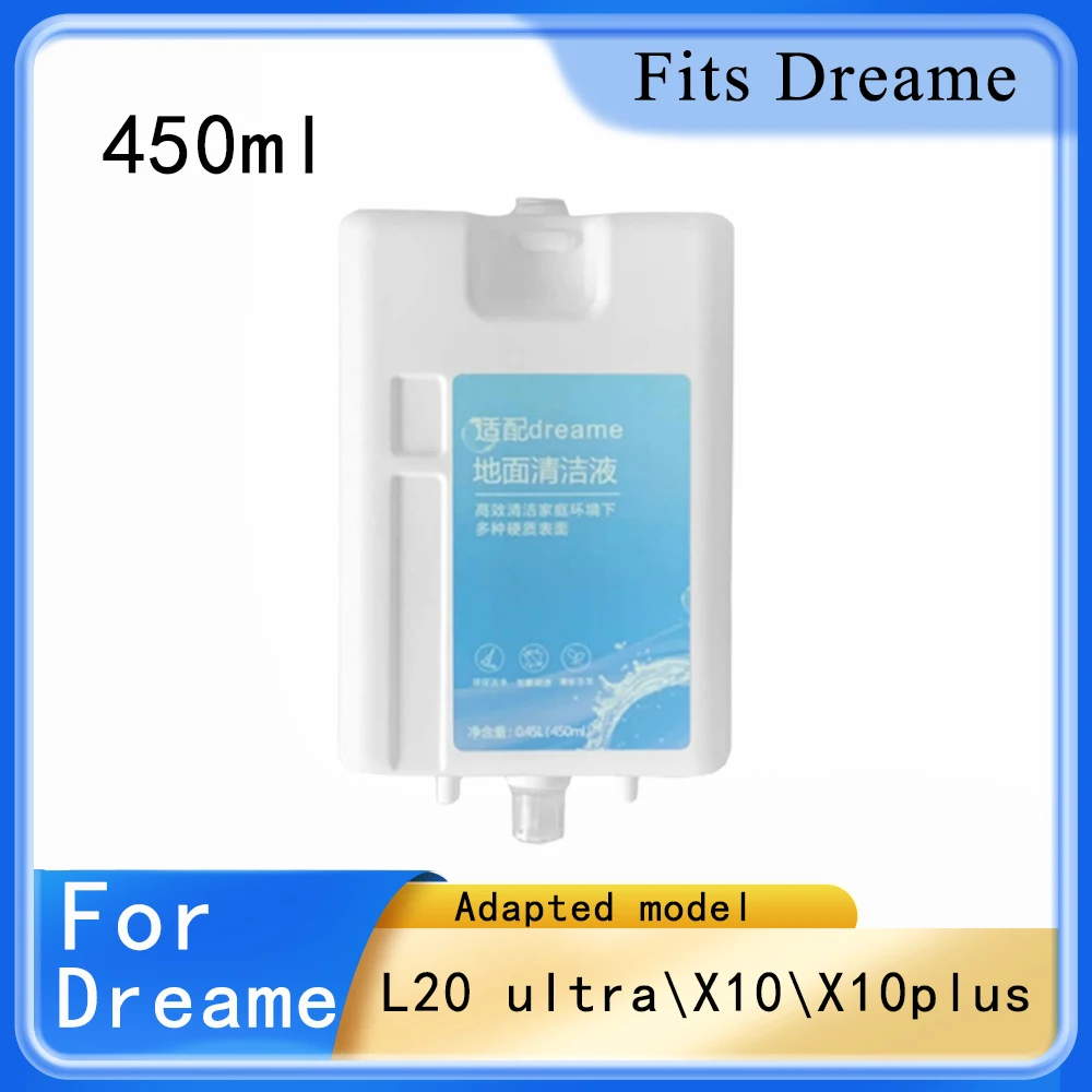Robô Aspirador Líquido para Dreame L20 L30 Ultra X10 X20 Pro Plus Piso Especial Fluido de Limpeza 450ml