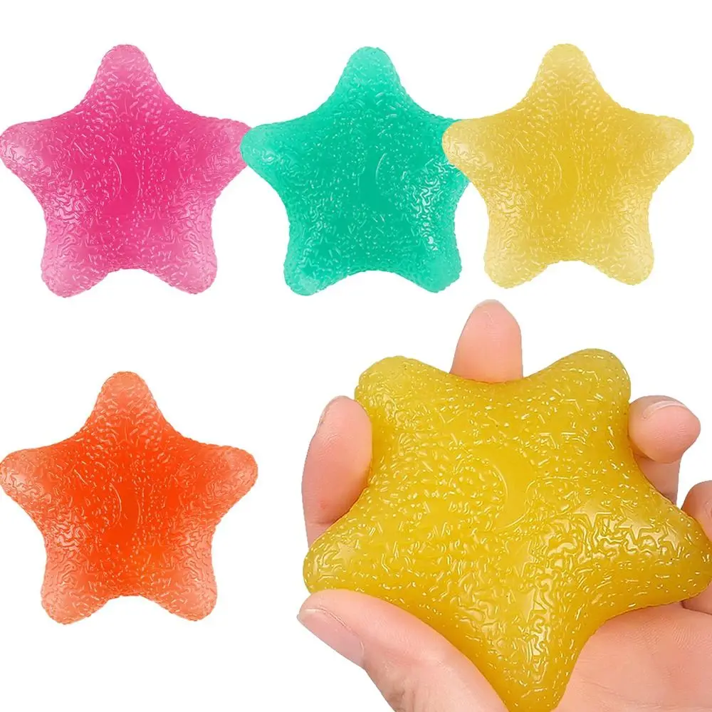 New Silicone Hand Grip Trainer Grip Training Exercise Squeeze Hand Stress Ball Squeeze Stress Relief Strength Balls