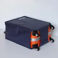 1pc Durable luggage dust cover for world travelers - elastic and scratch resistant luggage protection cover, suitable for 18-32 6