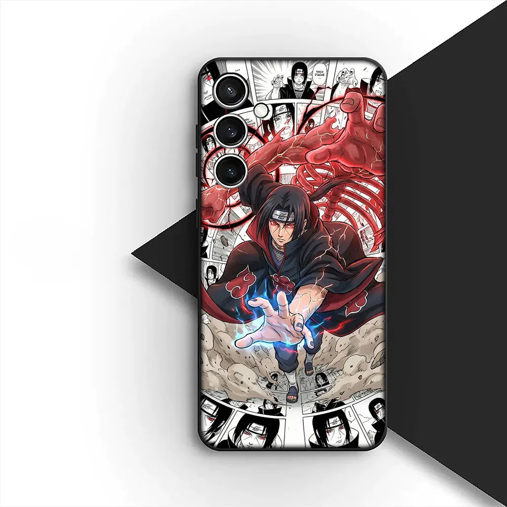 Anime Uchiha Itachi Naruto Silicone Phone Case Cover