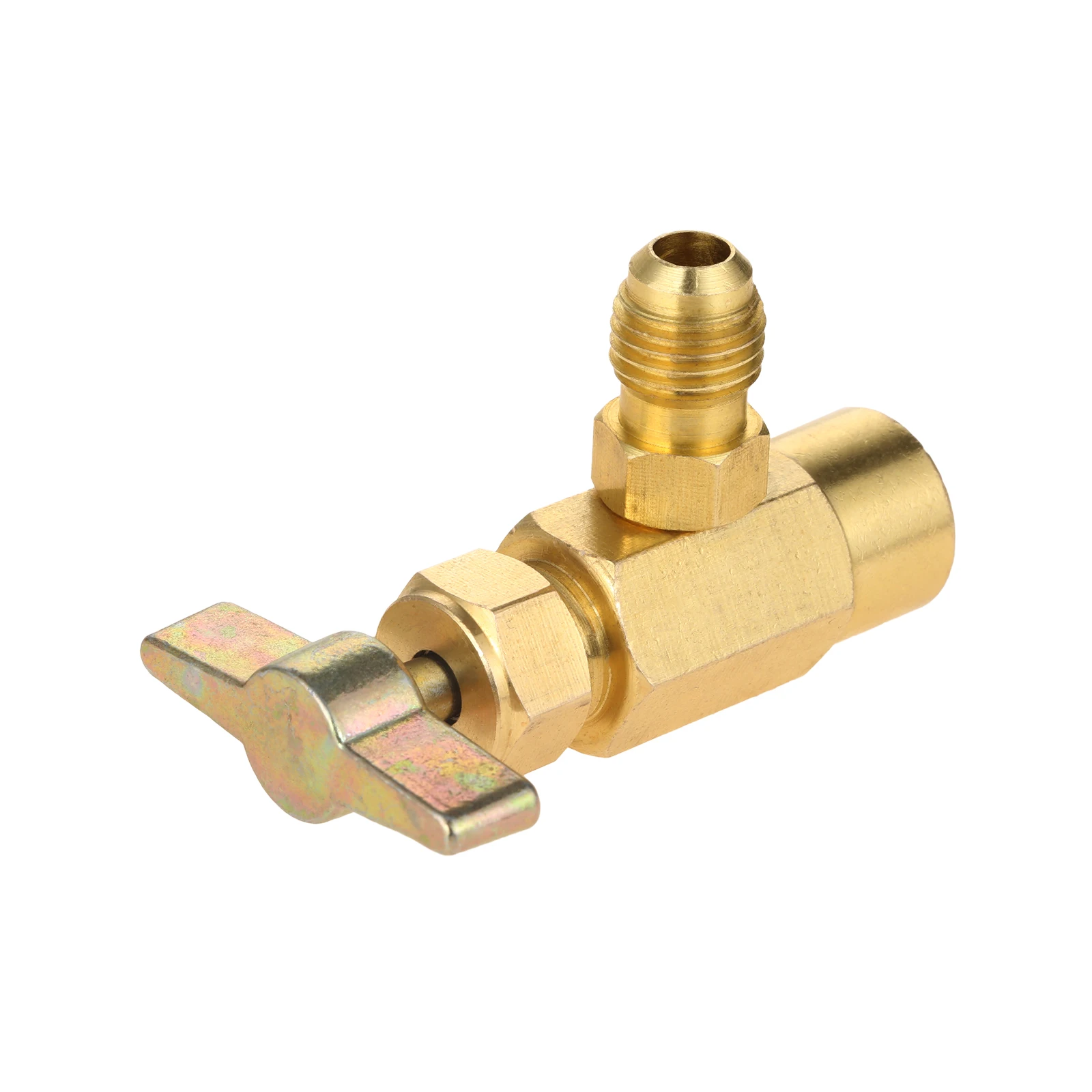 R134A R12 Side Can Tap, 3-in-1 Side Mount Can Tap Valve, 1/4 - Foto 3