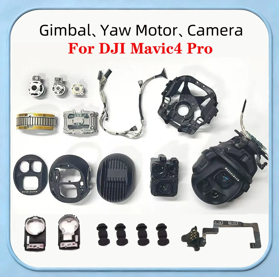 Module Caméra Drone BLEU CIEL + Coques et Cadres - Lot Pièces Détachées