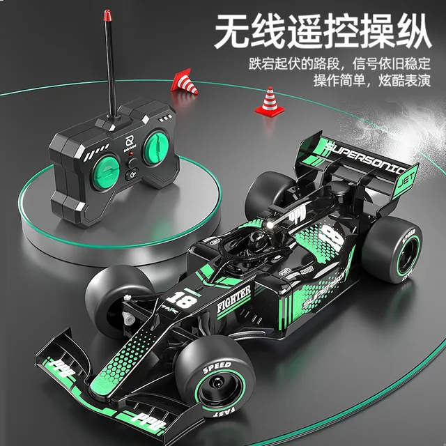 Remote Control Racing Car Gesture Sensor F1 Equation Spray Stunt Car Rc Drift Four-wheel Drive Off-road Toy Car Children Gift 4