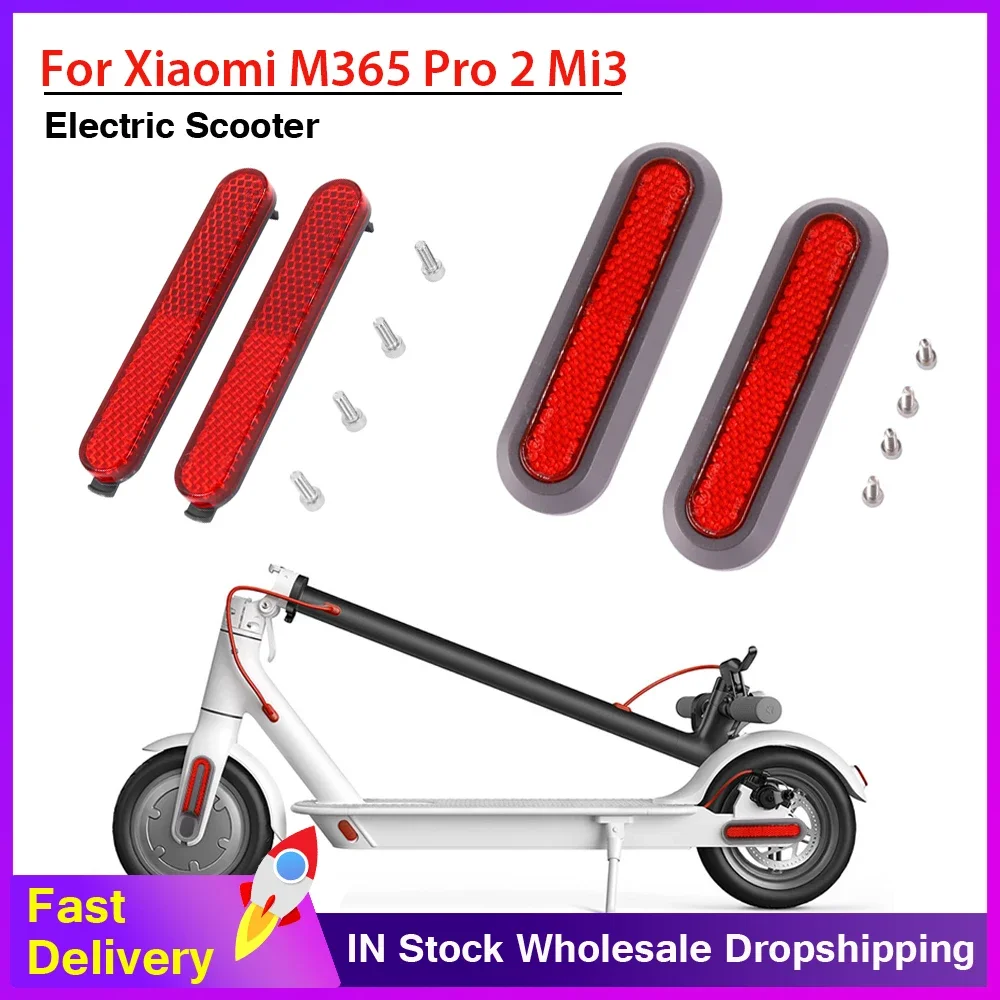 

Отражающая задняя крышка ступицы колеса для электроскутера, защитная задняя крышка для Xiaomi Kick Scooter M365/PRO 2/1S /Es/Mi3, запчасти