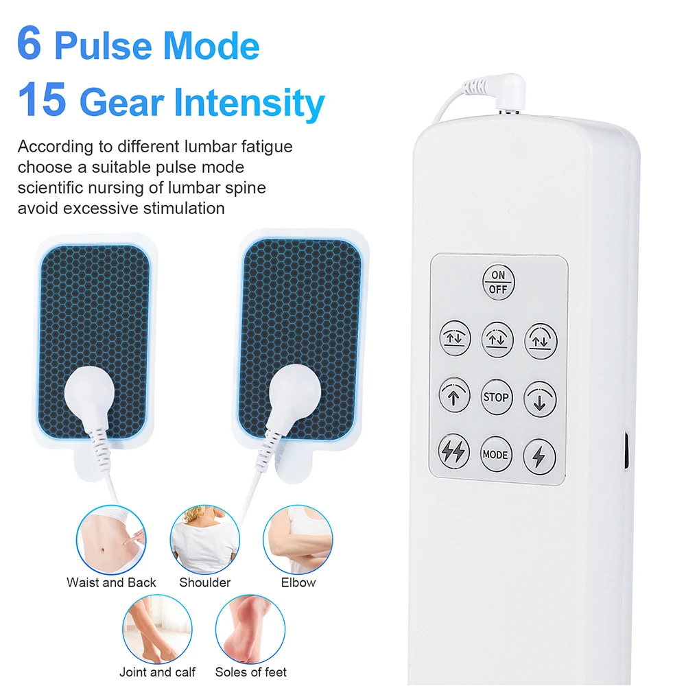 2-IN-1 Manual+Electric Back Stretcher Adjustable Height Airbag Waist Back Stretching Massager Lumbar Support Traction masajeador