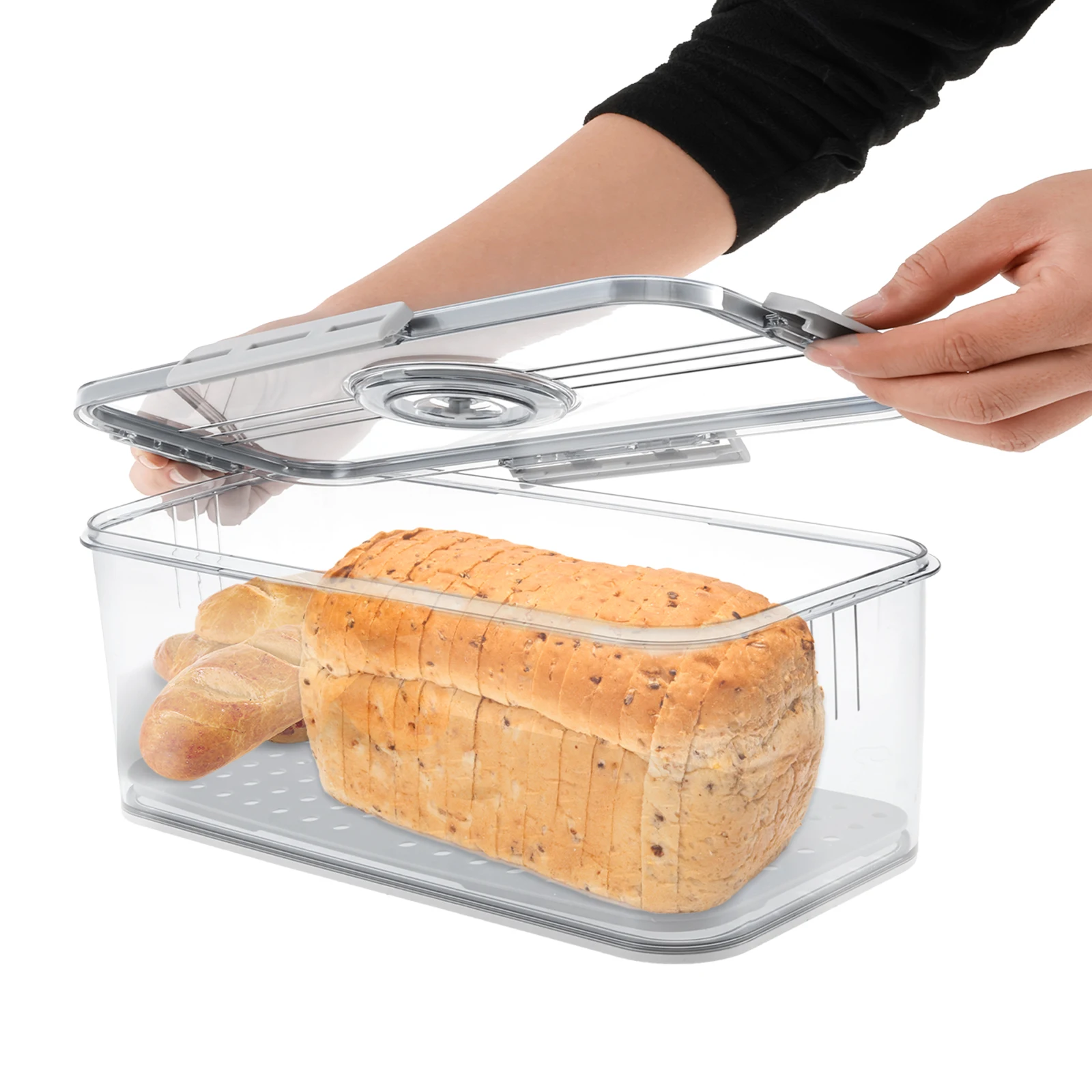 Bread Preservation Box Sealing Storage Container Kitchen Food Storage Box