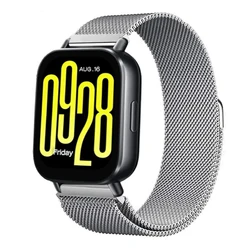 Cinturino in acciaio inox a loop magnetico milanese