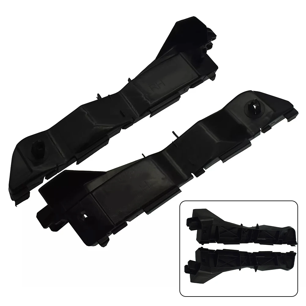 Car Front Bumper Left+Right Support Bracket Retainer Replaceme Fit For Toyota Avensis II T25 2003 2004 2005 2006 2007 2008
