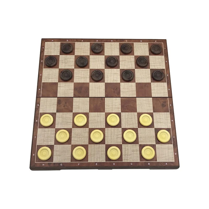 새로운 체스 자기 접이식 체스판 플라스틱 체스 조각 자기 체스 게임 체커보드 30*30*2cm 엔터테인먼트 게임