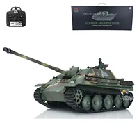 Henglong 1:16 Scale 7.0 Plastic Version Jadpanther RTR RC Tank Model 3869 With Metal Barrel 2.4G Radio Controller IR Battle 1