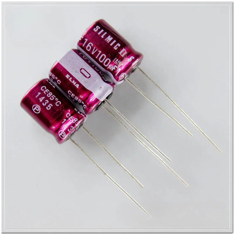 販売用在庫全数100v,220μF (SILMIC Ⅱ) 46個 (専用) シルク繊維採用高級品！SILMICIIシリーズ ELNA製 アルミ電解
