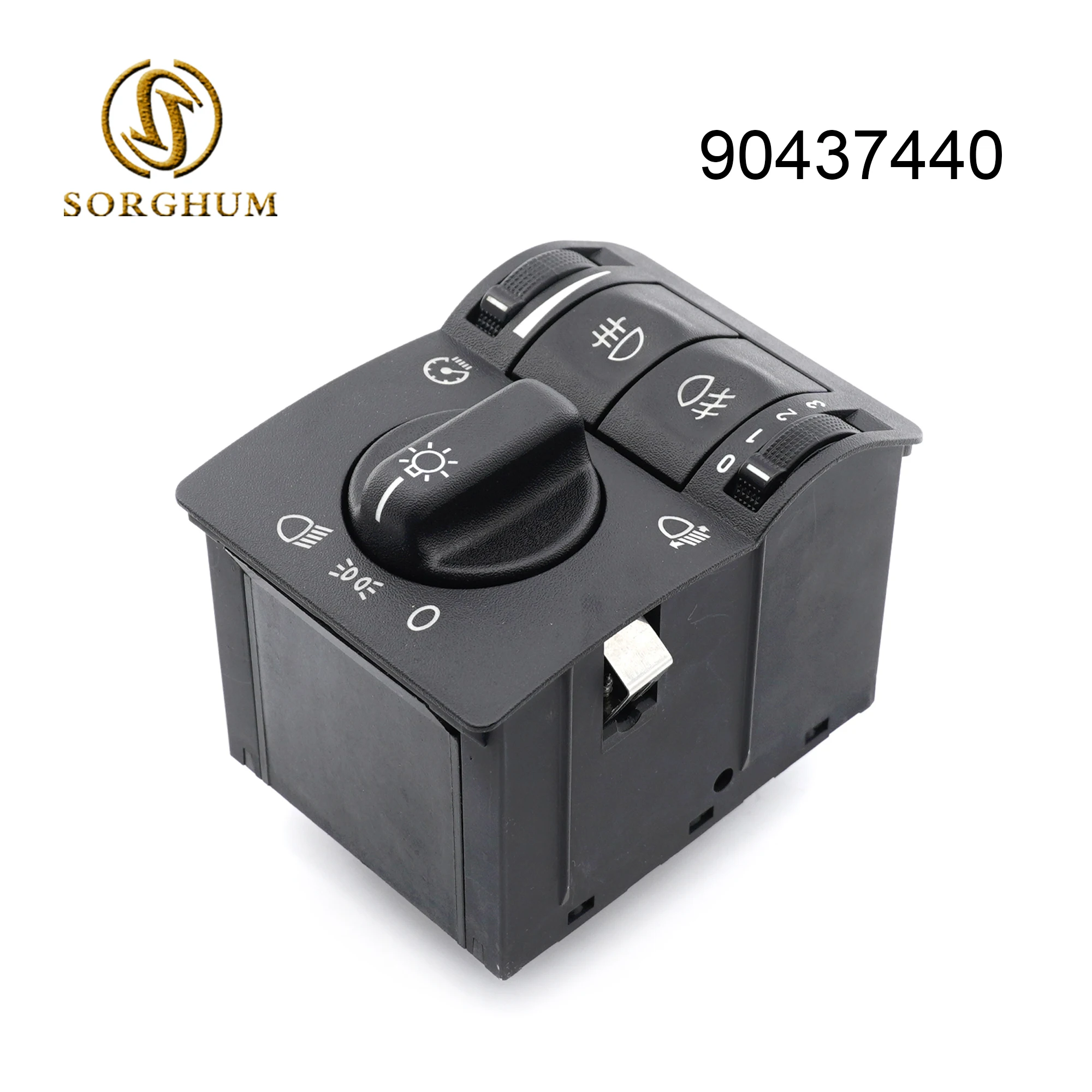 

Sorghum 90437440 New Headlight Control Switch Head Fog lamp Switch For Opel Vectra Wagon Vauxhall 1995-2003 6240097