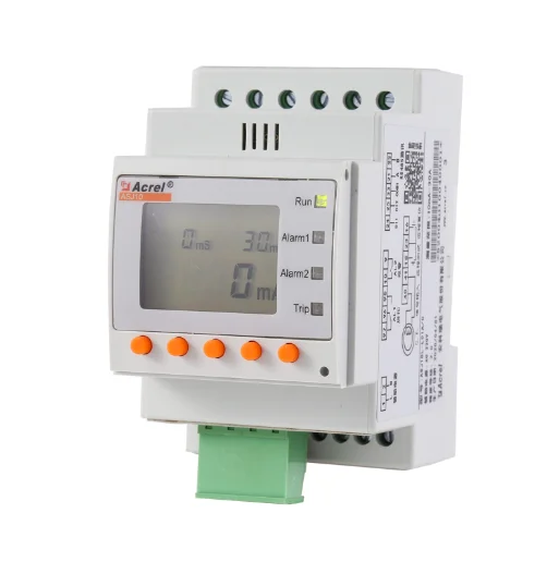 

Smart Din Rail Earth Leakage Fault Protection Relay Residual Current Relay For Electrical Circuit Protection Safety ASJ