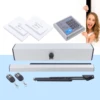Electric Door Operator Aluminum Alloy Gate Opener Automatic Swing Door Opener Home Remote Control Gate Controller 50W 30KG/66IBS 1