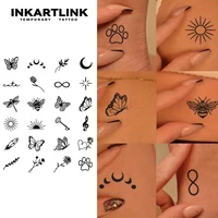 Mini pattern Temporary Tattoo,Lasts To 15 Days New Technology Magic Waterproof Semi Permanent Sticker. 1