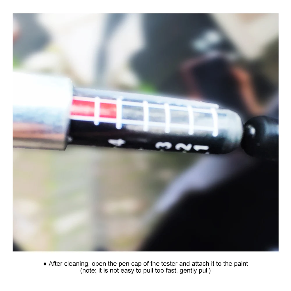 Car Paint Auto Paint Meter 20 microns Thickness Tester Accuracy Gauge Cars Crash Check Test Tester Pen with Magnetic paint coating meter paint thickness gauge thickness gauge wet film thickness gauge
