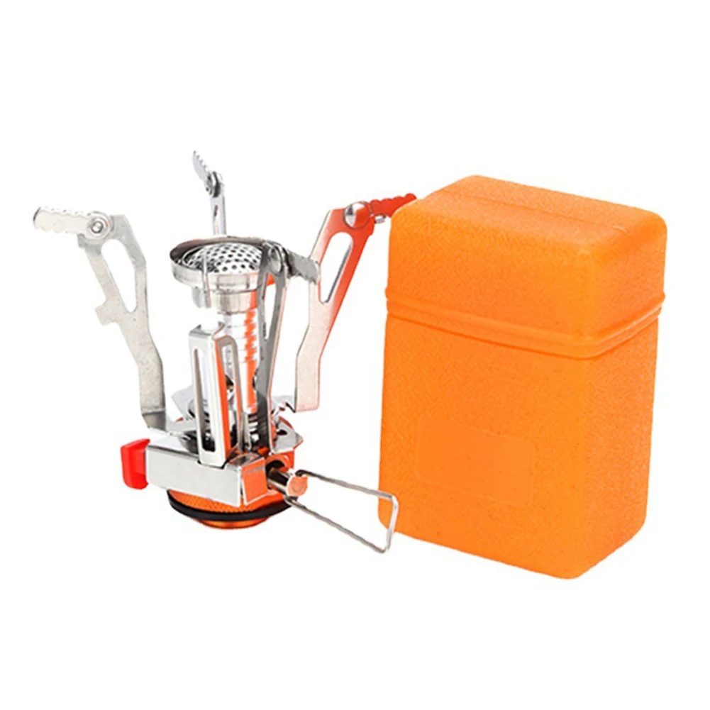 

Ultralight Portable Camping Gas Stove Burner for Outdoor Adventures High Combustion Utilization Rate Foldable Design