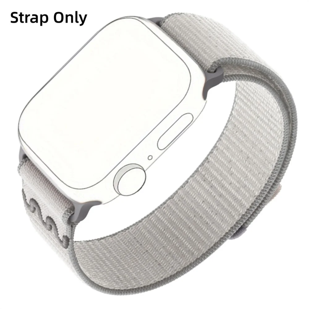 Nylon Sport Loop Bracelet for Apple Watch - Stylish and Durable Strap Replacement