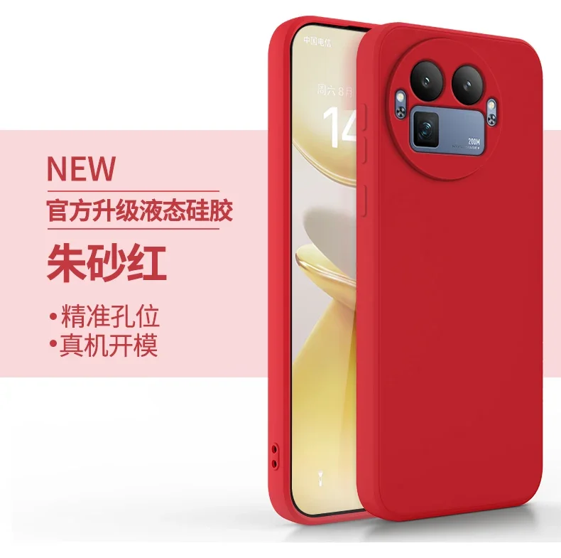 Liquid Silicone Matte Soft Case with Candy Color & Camera Lens Protection