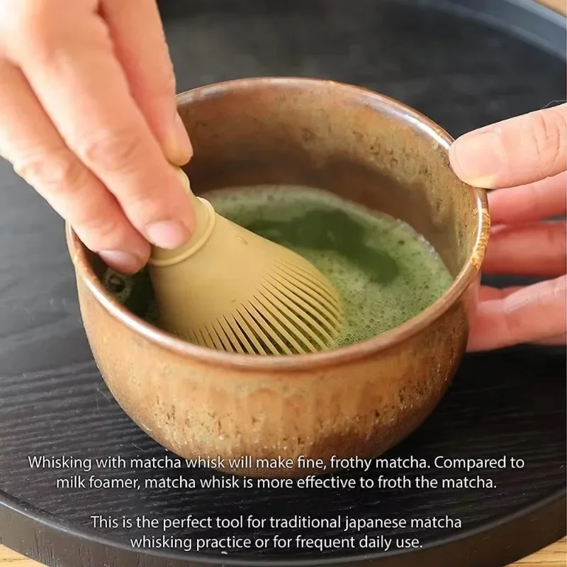 Matcha Brush 1PC Reusable Resin Matcha Stirrer For Matcha Green Tea Powder