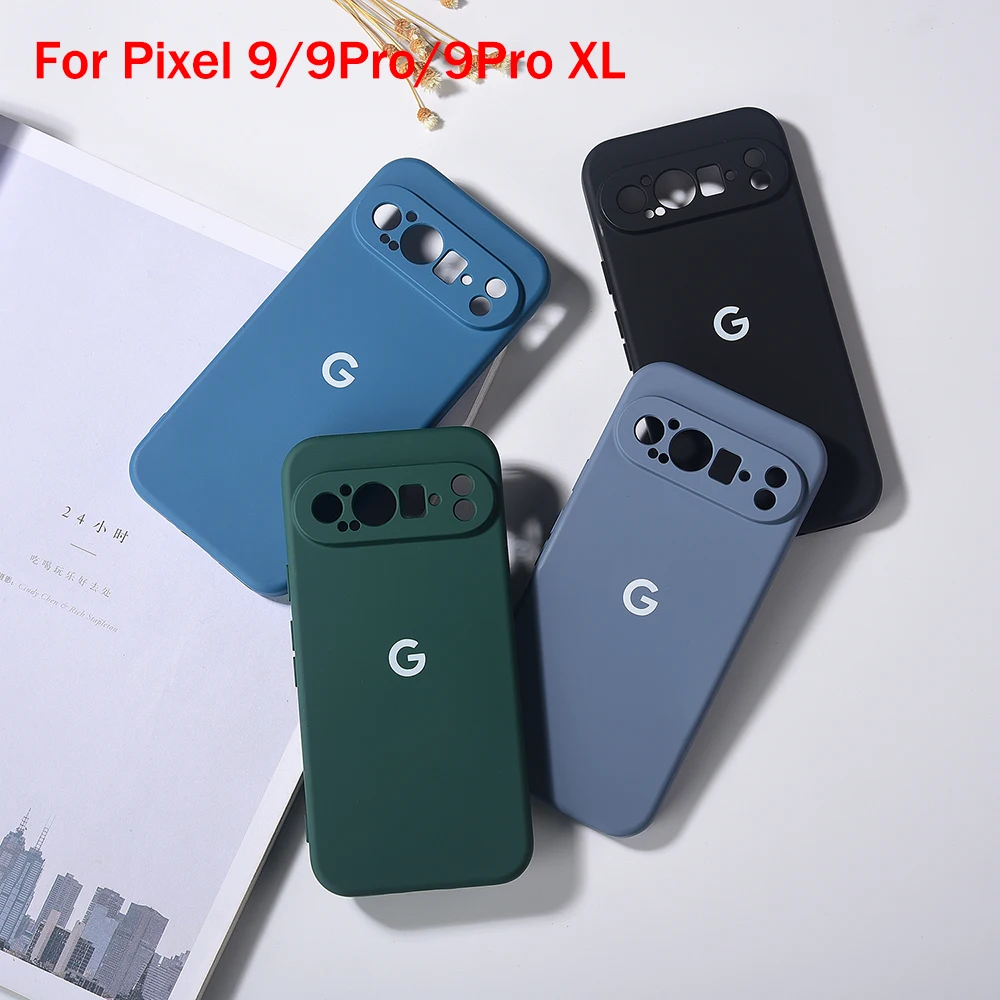 Premium Liquid Silicone TPU Soft Rubber Phone Case - Designed for Google Pixel Pro Series