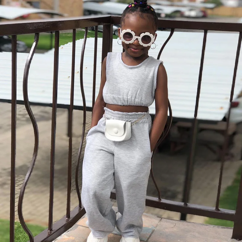 1-10Y الاطفال فتاة الملابس مجموعات ملابس الأطفال ا...