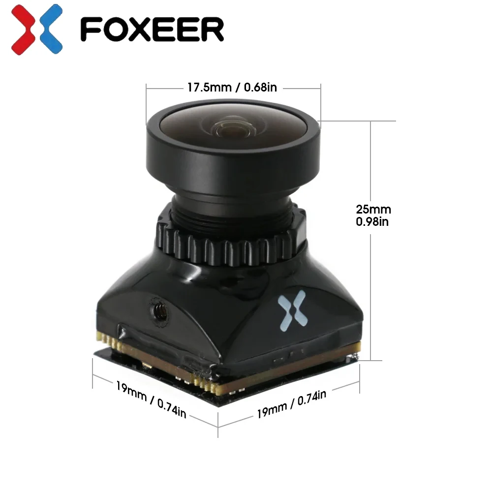 Foxeer Micro Night Cat 3 1200TVL 0.00001lux IR Sensitive Night Vision Camera 850nm IR Light FPV Camera For Mark Apex FPV Drone