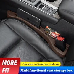 Leather Car Cup Holder Seat Organizer Holder Multifunctional Auto Seat Gap Storage Box Abs Seat Seam Pockets Trunk Organizer
